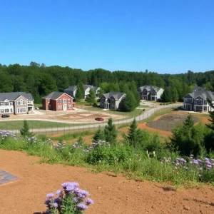 Residential community development in Chatham County