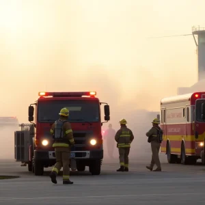 Emergency response exercise at Naval Air Station Oceana