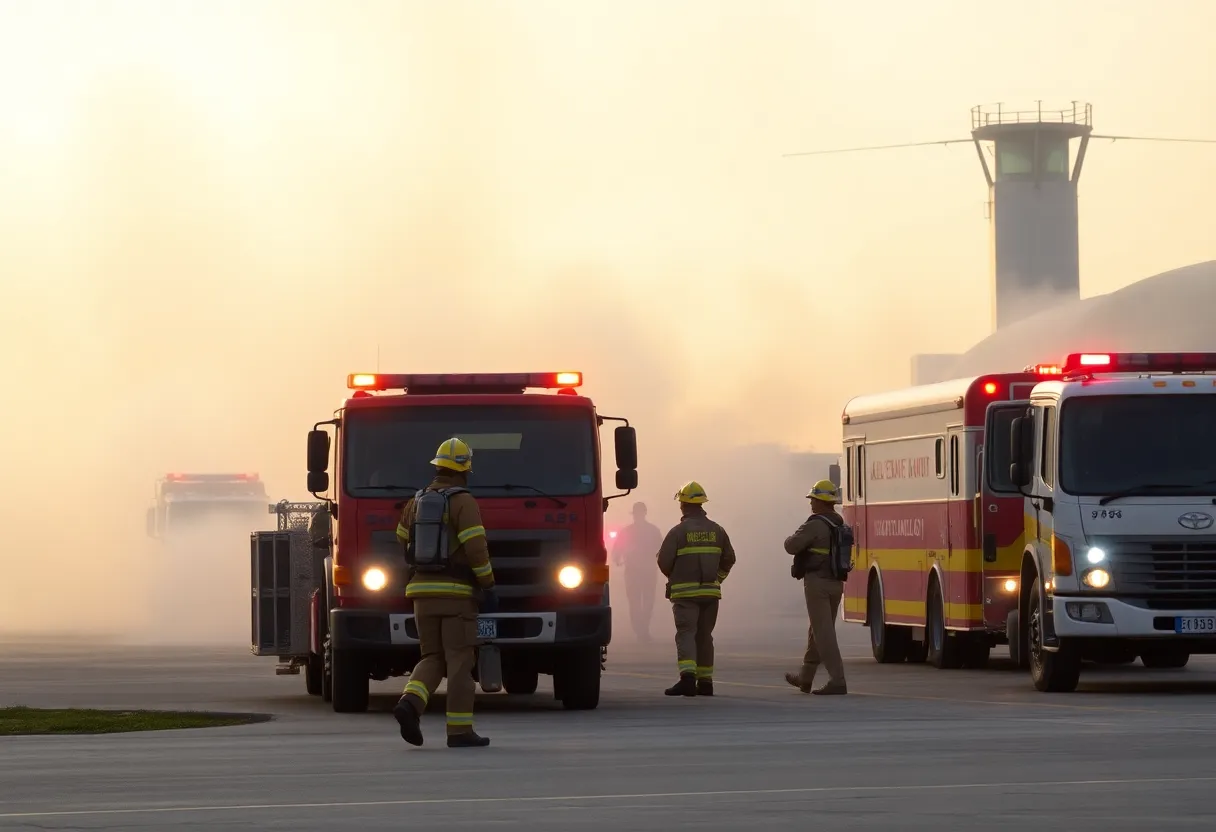 Emergency response exercise at Naval Air Station Oceana