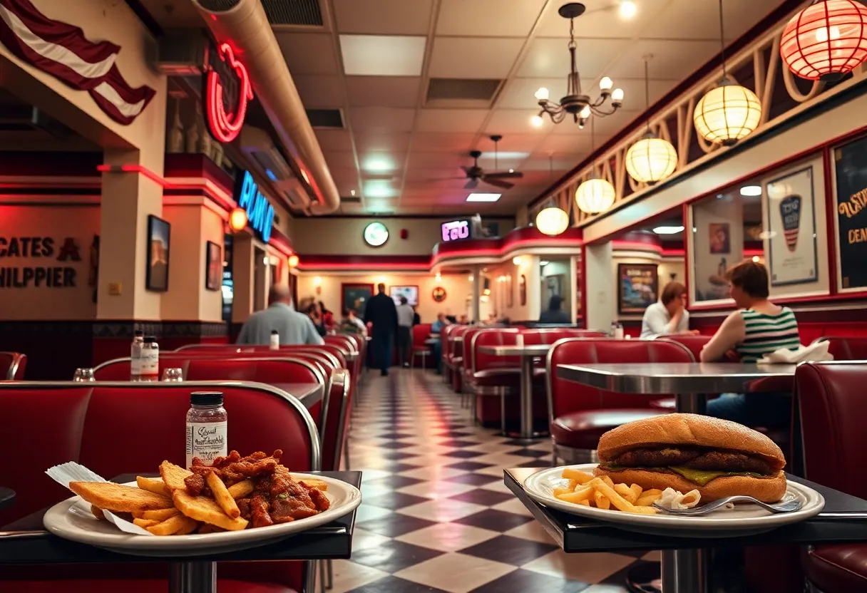 Exterior of Dot's Back Inn diner in Richmond with welcoming signage
