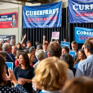 Rally for the Virginia Governor's race