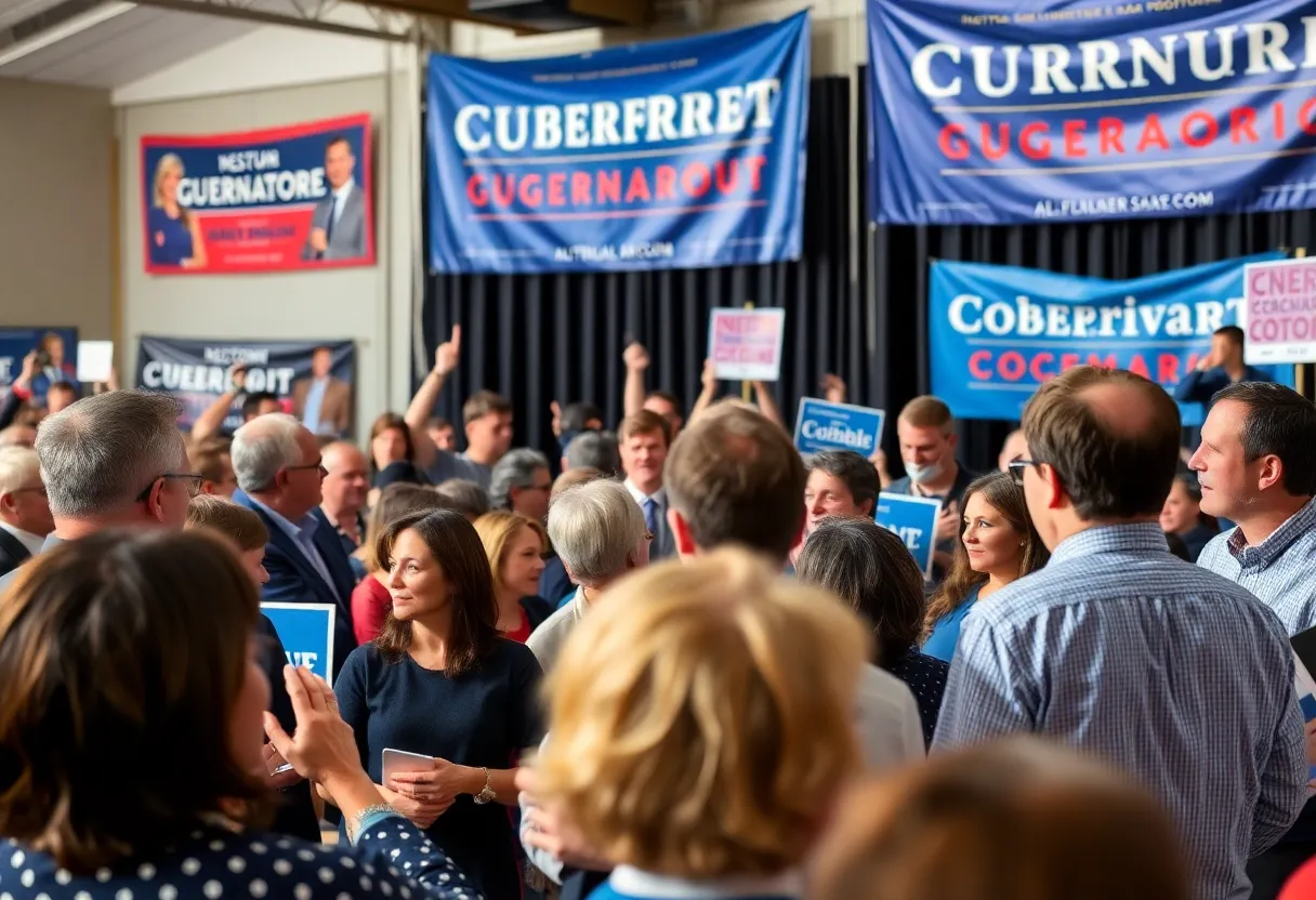 Rally for the Virginia Governor's race