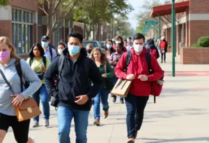 Virginia Beach community scene emphasizing safety and education