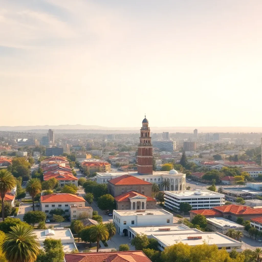 Panoramic view of San Jose California highlighting safety and urban livability
