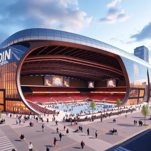 Rendering of the proposed Virginia Beach arena