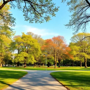 Kiesel Park in Auburn, Alabama