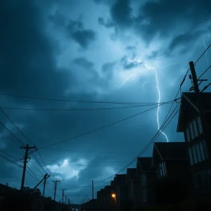 Stormy weather causing power outages