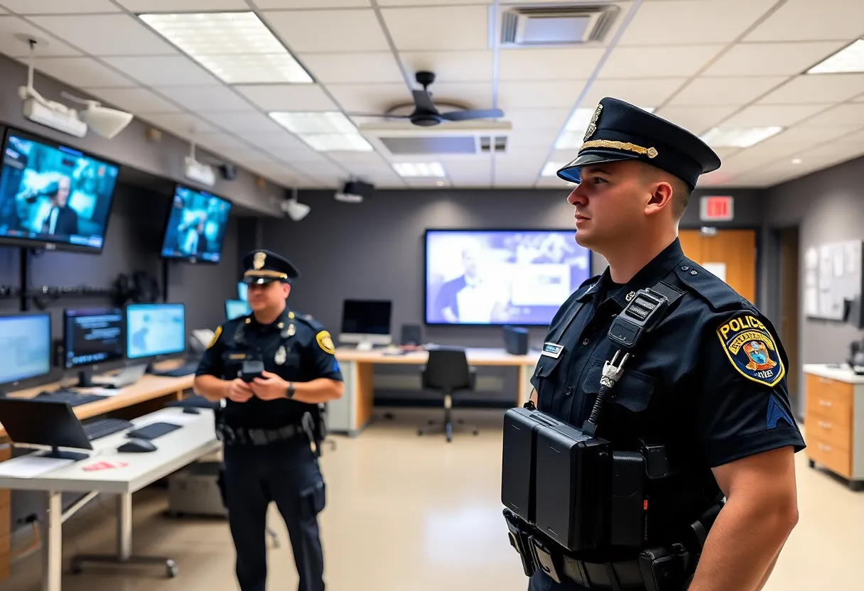 Advanced police technology at Virginia Beach Police Department