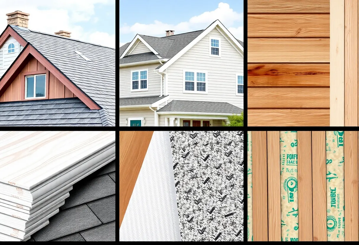 Various home maintenance materials suitable for Virginia Beach