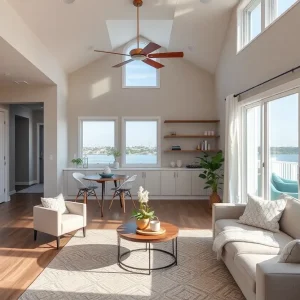A smart home in Virginia Beach showcasing integrated technology.