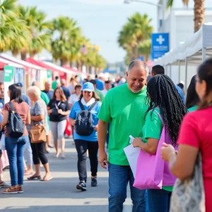 Community health event in Virginia Beach, showcasing engagement and wellness activities.