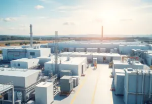 Modern pharmaceutical manufacturing facility in Virginia