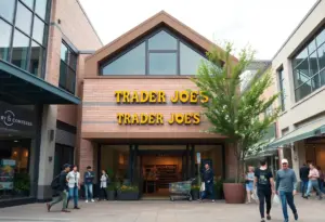 Exterior view of the new Trader Joe's store in Virginia Beach