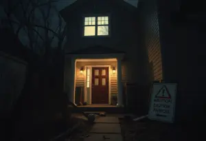 Contractor crime scene in Virginia Beach
