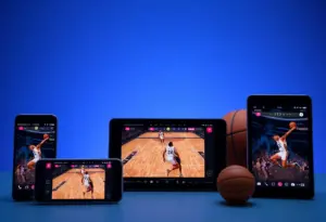 Visual representation of NBA Tap to Watch streaming service
