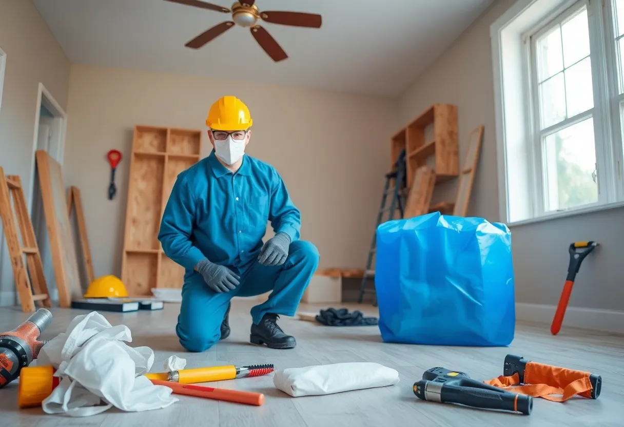 DIY home safety techniques during renovation project