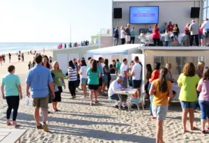 Participants engaging in health events in Virginia Beach, November 2025