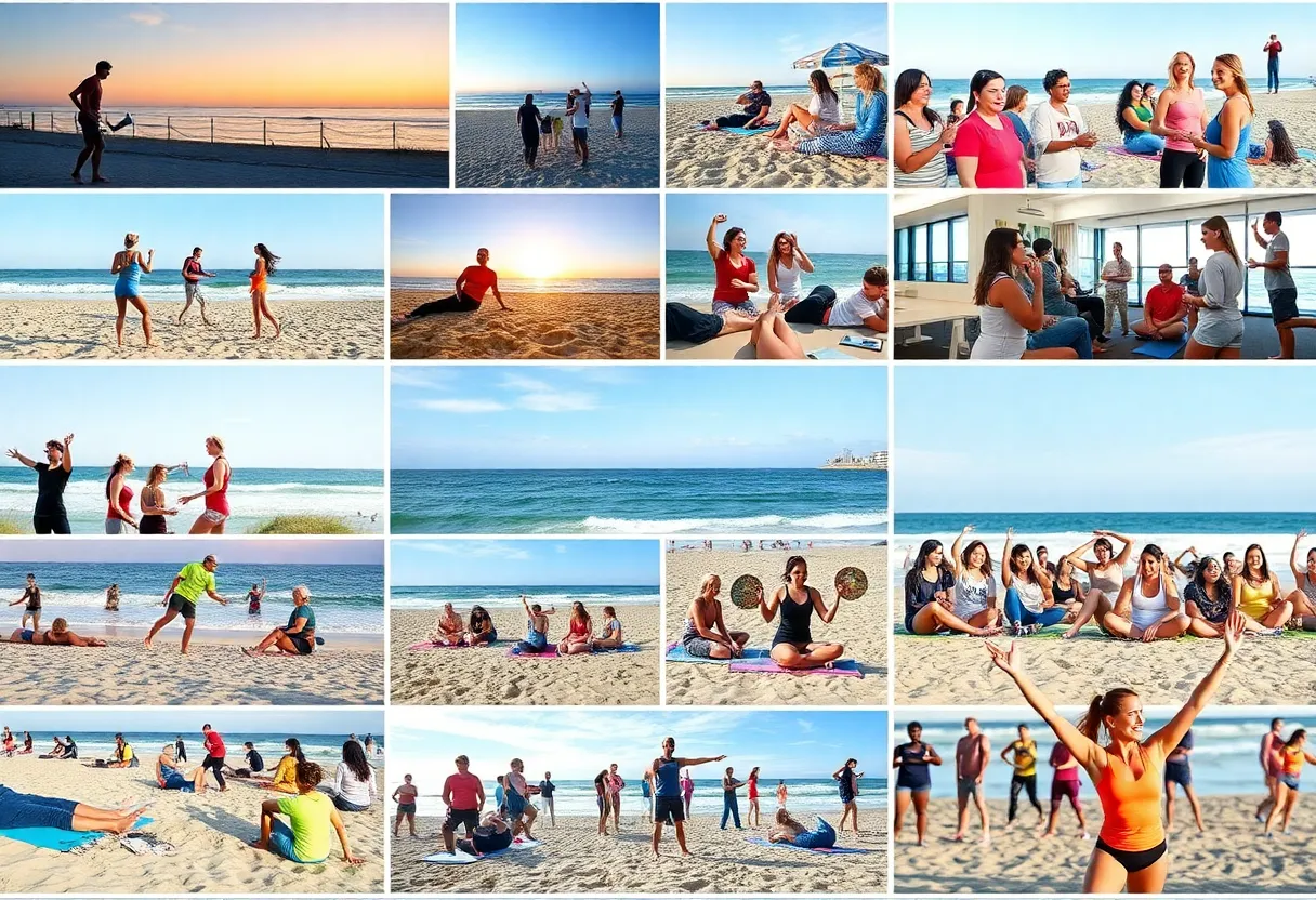 Collage of health events in Virginia Beach in February 2026