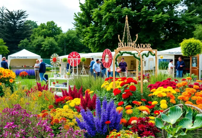 Garden events showcasing flowers and crafts in Virginia Beach
